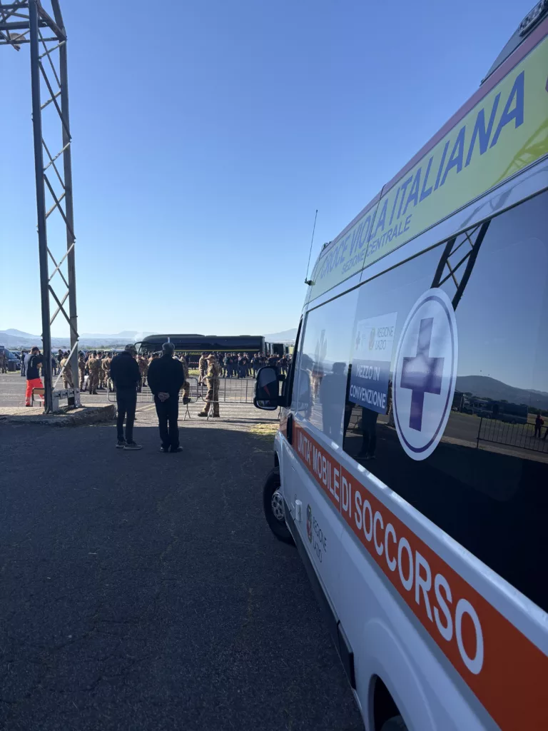 Croce Viola Italiana 80 anni della Repubblica, prove parata